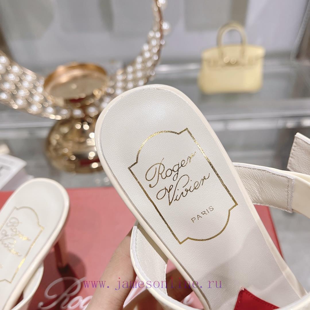 Roger Vivier's new slippers feature a single and double strap design with genuine leather sqxnicsycj - Image 8