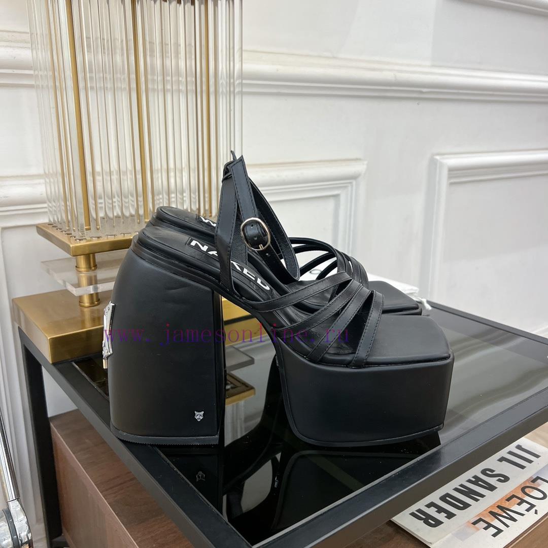 NAKED WOLFE | 2024ˢˢ2024 Autumn/Winter New Product: Fine Strap Roman Waterproof Platform T1cku4rs5 - Image 4