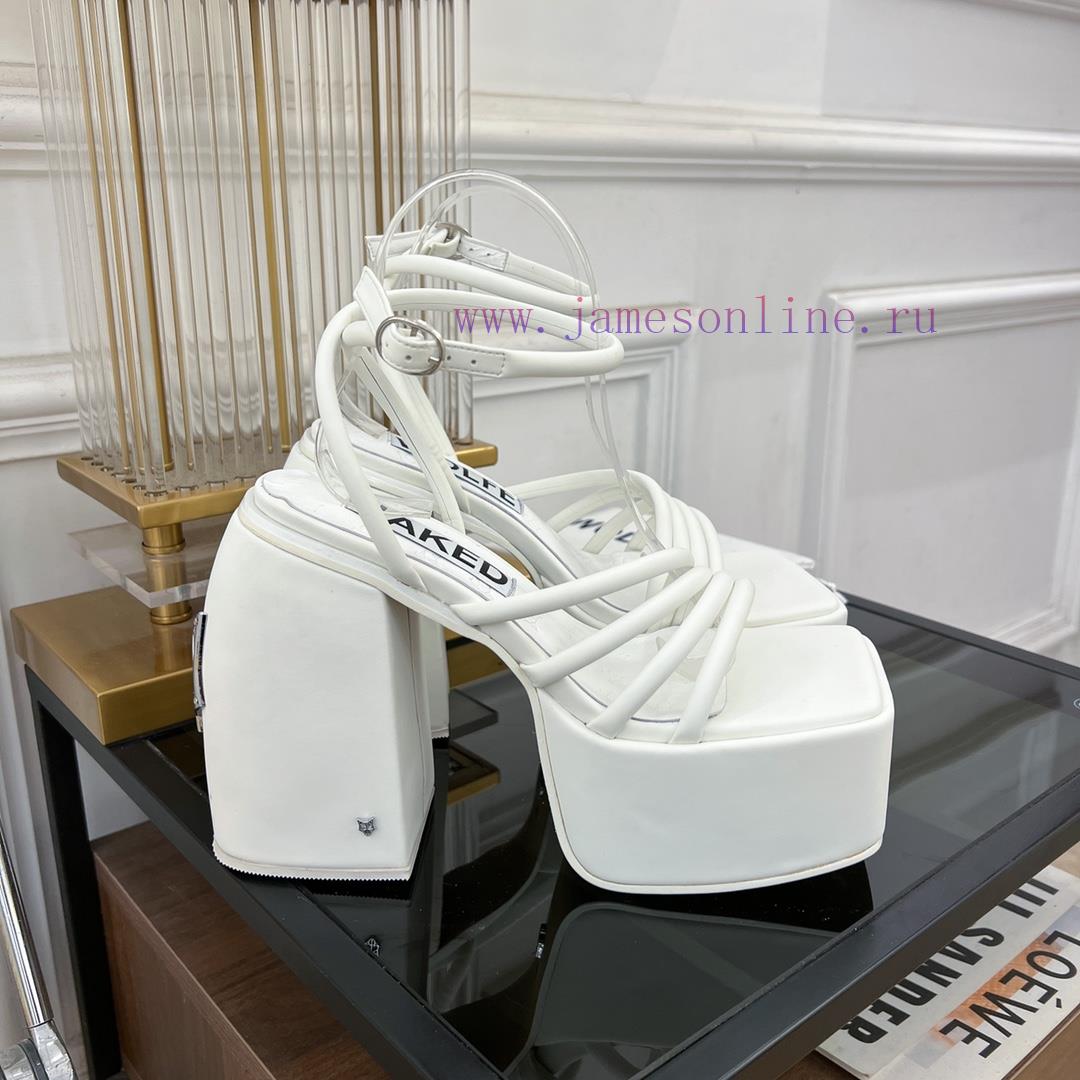 NAKED WOLFE | 2024ˢˢ2024 Autumn/Winter New Product: Fine Strap Roman Waterproof Platform To6j2g23j - Image 4