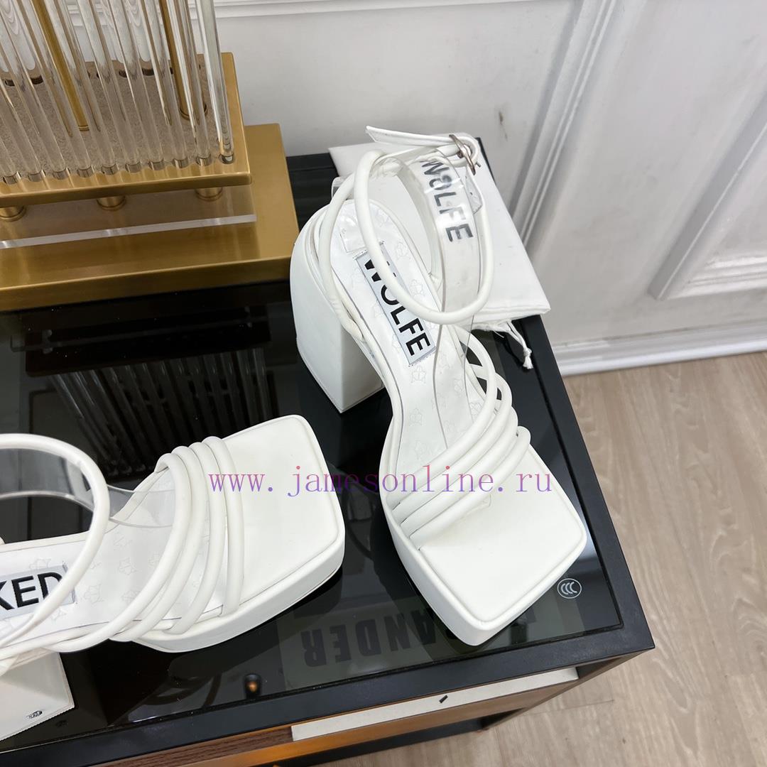 NAKED WOLFE | 2024ˢˢ2024 Autumn/Winter New Product: Fine Strap Roman Waterproof Platform To6j2g23j - Image 9