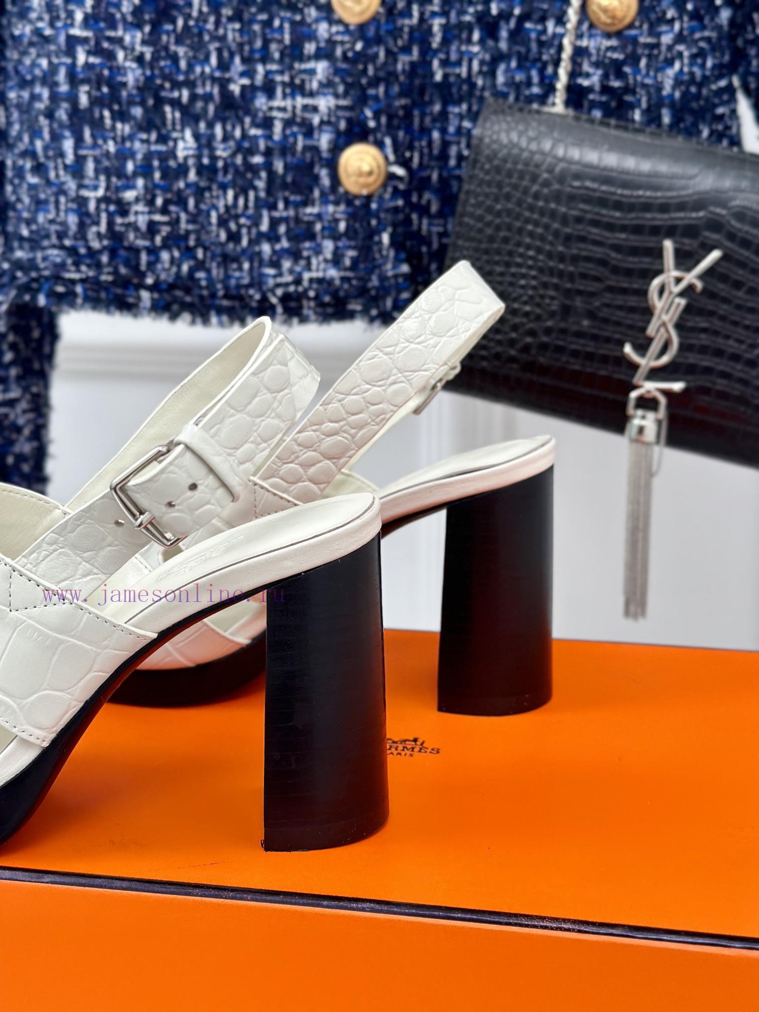 Herm è s/Herm è s Classic Waterproof Platform HCoarse heeled sandals with high heelsExtremelyq032wi7 - Image 7