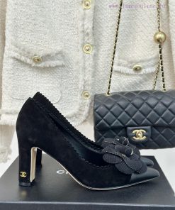 Chanel | Chanel 24B New ProductCamellia Double C Coarse Custom ShoesThe shoe upper is made o3pzzvvpl
