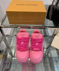 Louis Vuitton LV's new color trainer sports shoes, board shoes, cute and chubby trainers, cocb4yroj4