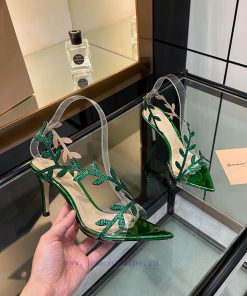 Giannito Rossi 2025 new slippers are top-notch, purchasing quality Swarovski rhinestone poinn6ubzo0m