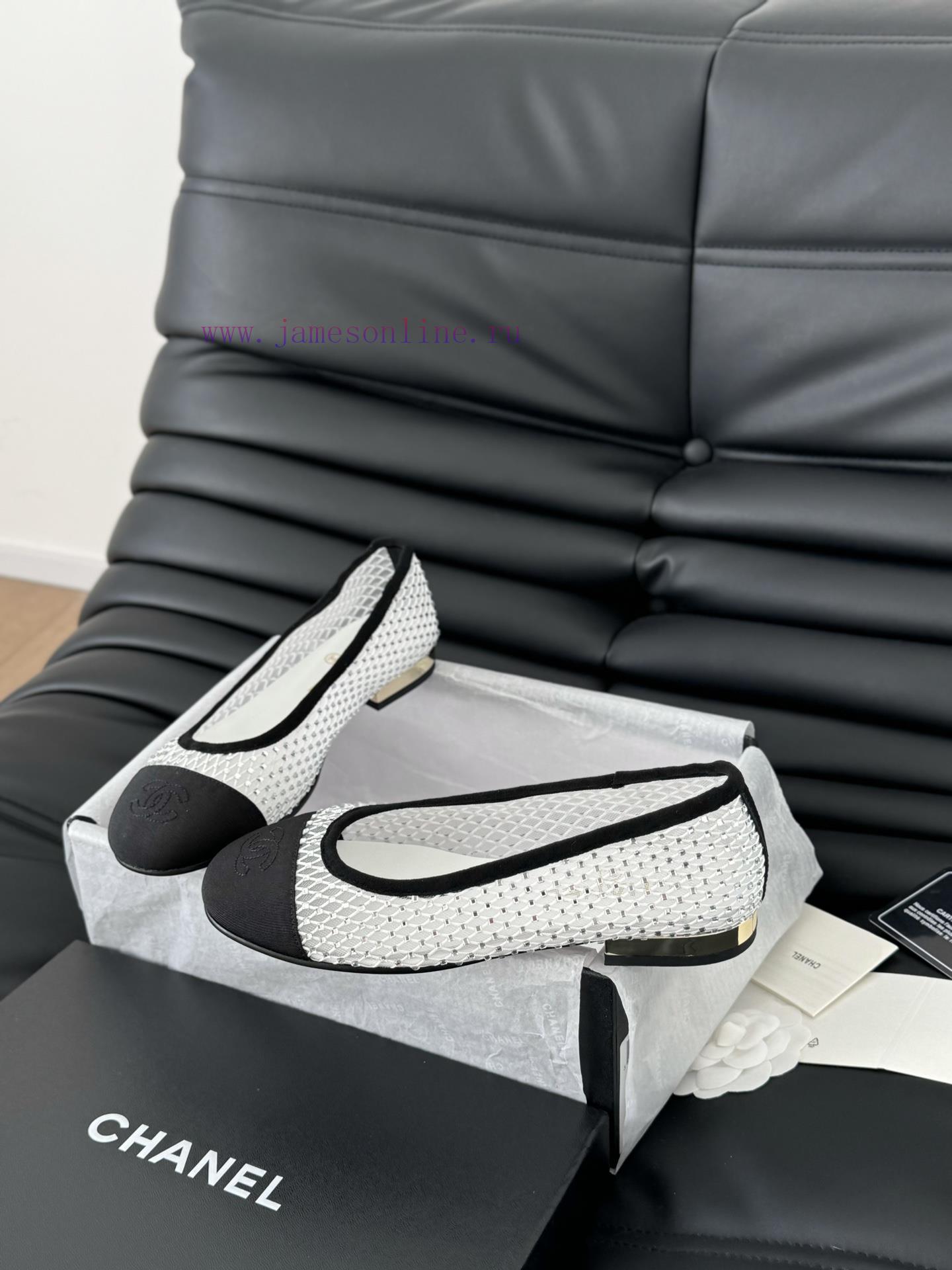 Chanel 25C new ballet shoesThe classic in the original 11 replica classic is perfectly desig24ribbub - Image 3