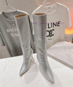 Purchasing grade JIMMY CHOO * | JC/Jimmy Zhou 2024 Autumn/Winter New Diamond Pointed High Hegmqc7xnv