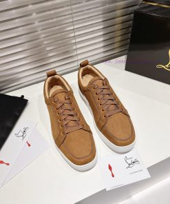 ╔ Low cut brown frosted leather style ╗️Top level customized 2024 𝐬𝐬𝑪𝒉𝒓𝒊𝒔𝒕𝒊𝒂𝒏 𝑳𝒐𝒖𝒃𝒐𝒖𝒕𝒊𝒏Whetho5atuwvc