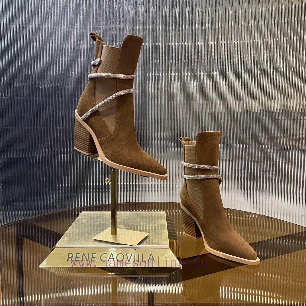 R ᴇɴᴇ C ᴀᴏᴠ ɪʟʟᴀ | 2024 snake shaped autumn and winter explosive elastic short boots, high h2lruqe3o - Image 7