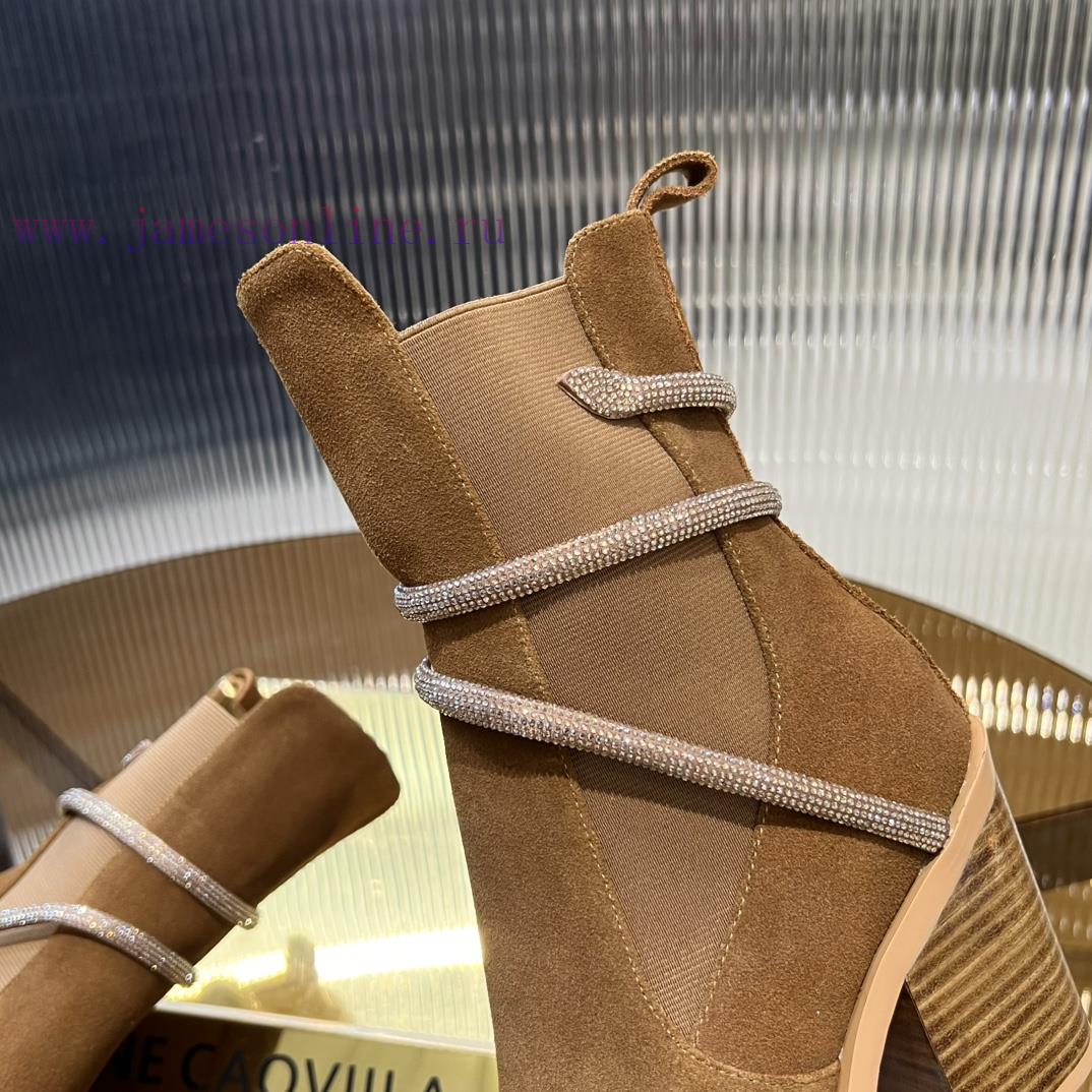 R ᴇɴᴇ C ᴀᴏᴠ ɪʟʟᴀ | 2024 snake shaped autumn and winter explosive elastic short boots, high h2lruqe3o - Image 9