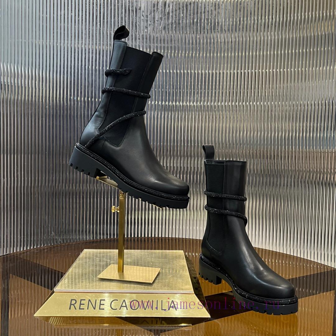 R ᴇɴᴇ C ᴀᴏᴠ ɪʟʟᴀ | 2024 snake shaped autumn and winter explosive elastic short boots, high h69p5k56j - Image 7