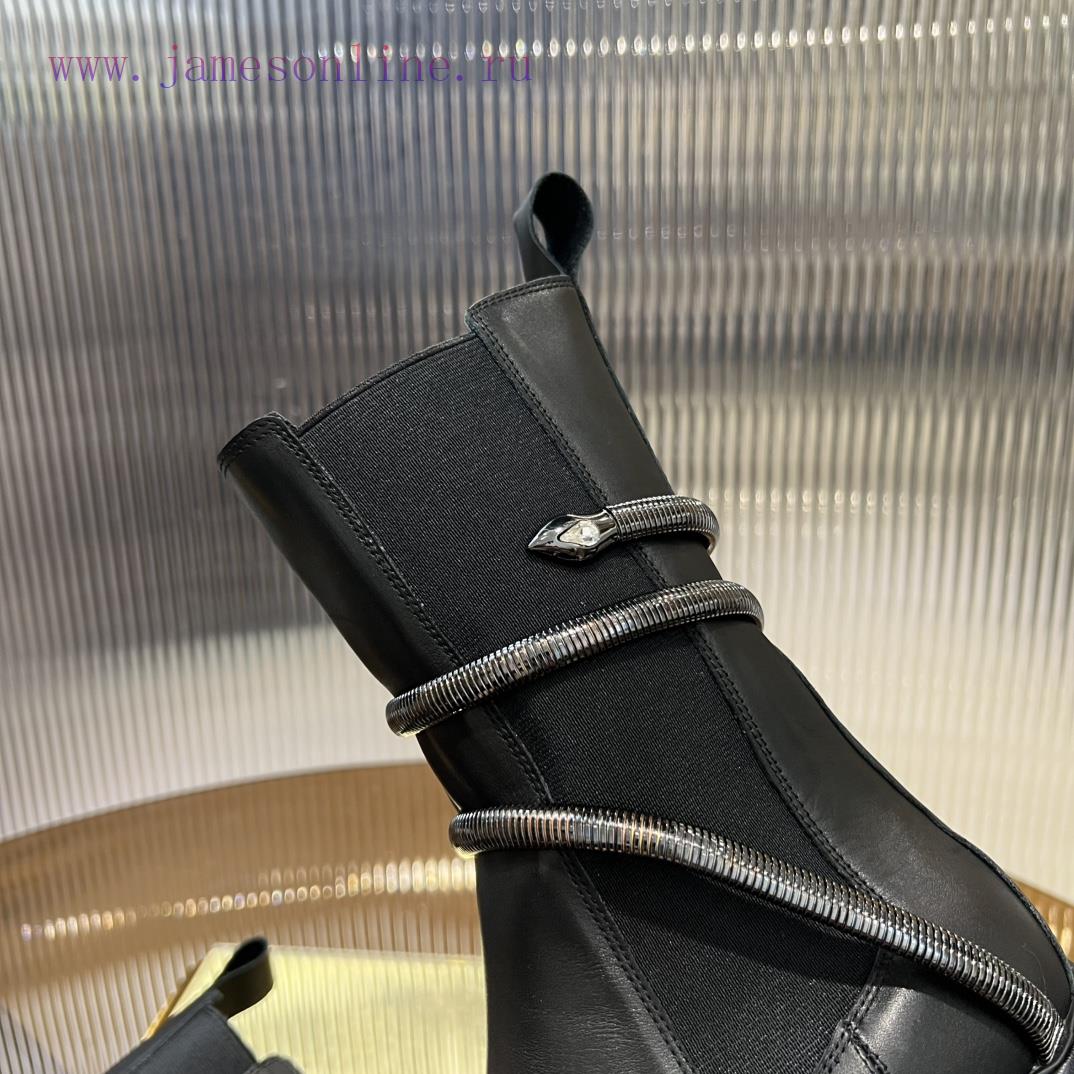 R ᴇɴᴇ C ᴀᴏᴠ ɪʟʟᴀ | 2024 snake shaped autumn and winter explosive elastic short boots, high hrx5zsmvf - Image 9