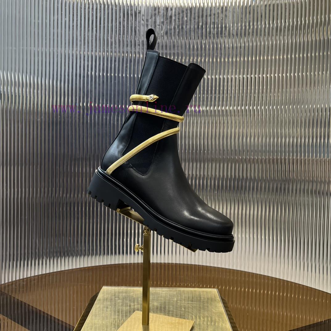 R ᴇɴᴇ C ᴀᴏᴠ ɪʟʟᴀ | 2024 snake shaped autumn and winter explosive elastic short boots, high hlxwepcjy - Image 8