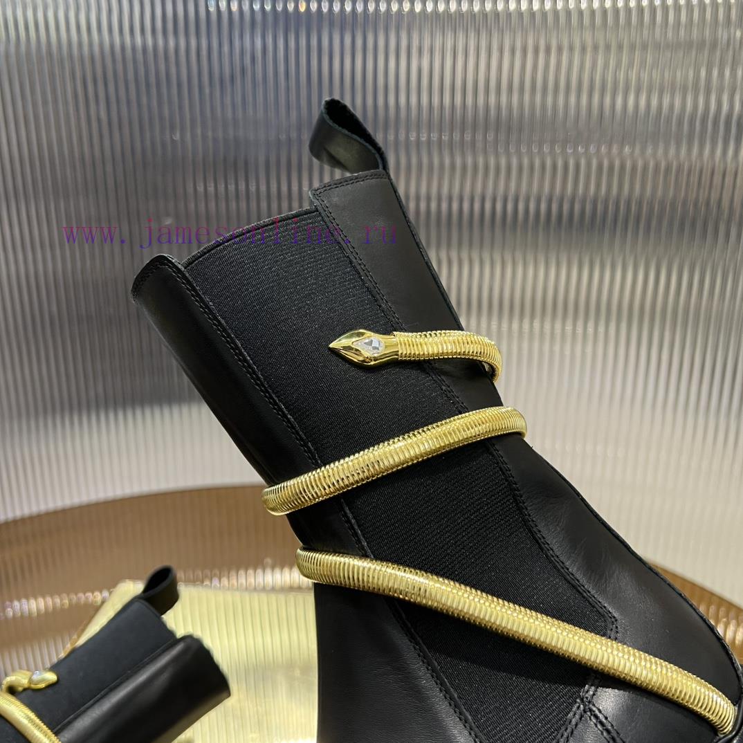 R ᴇɴᴇ C ᴀᴏᴠ ɪʟʟᴀ | 2024 snake shaped autumn and winter explosive elastic short boots, high hlxwepcjy - Image 9