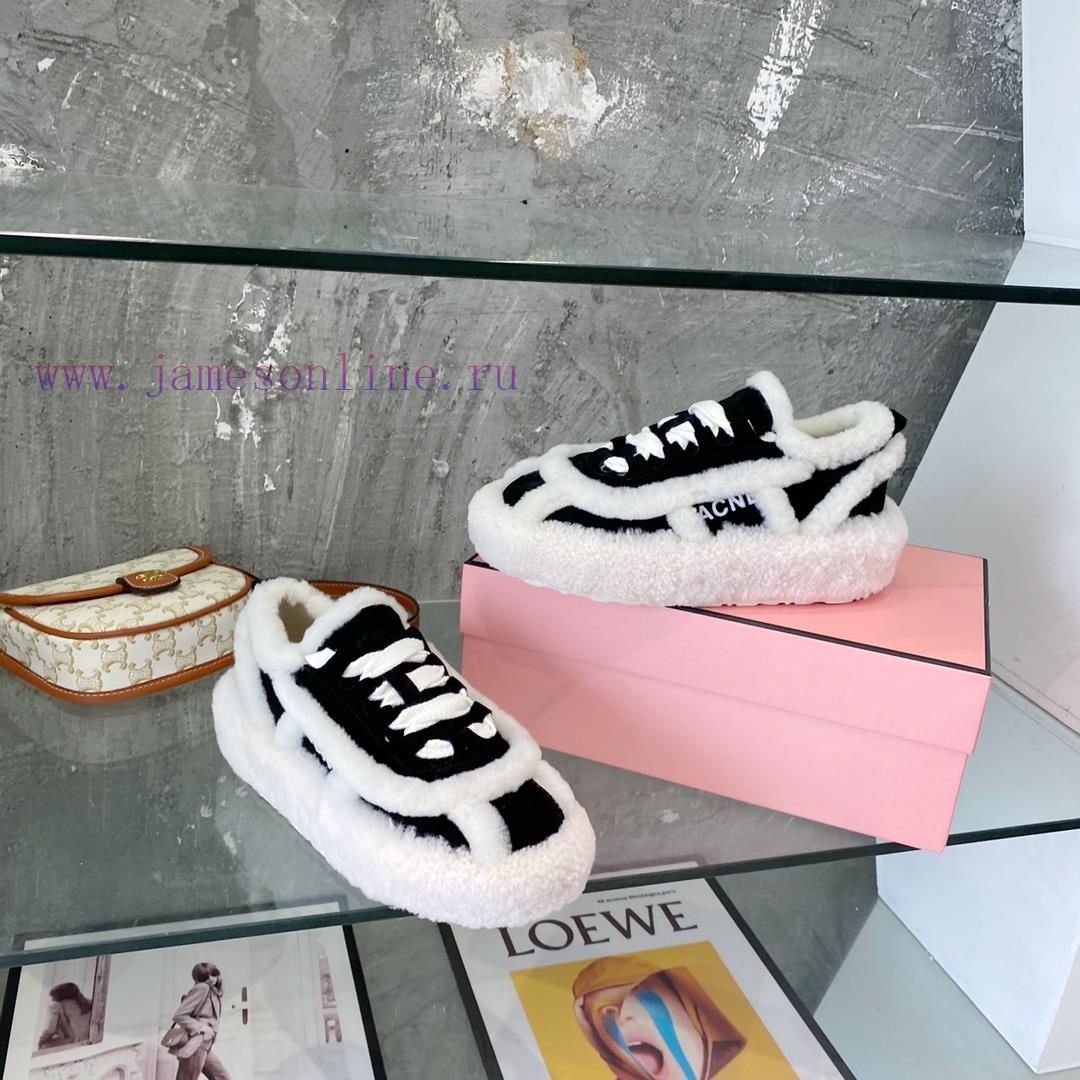 Acne Autumn/Winter ️ Autumn/Winter really needs a pair of cute fur shoes to become a fashion998q8lvh - Image 8