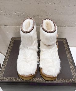 Top tier2023 winter new fur integrated snow boots, thickened snow boots for women, Australiadhztm58d