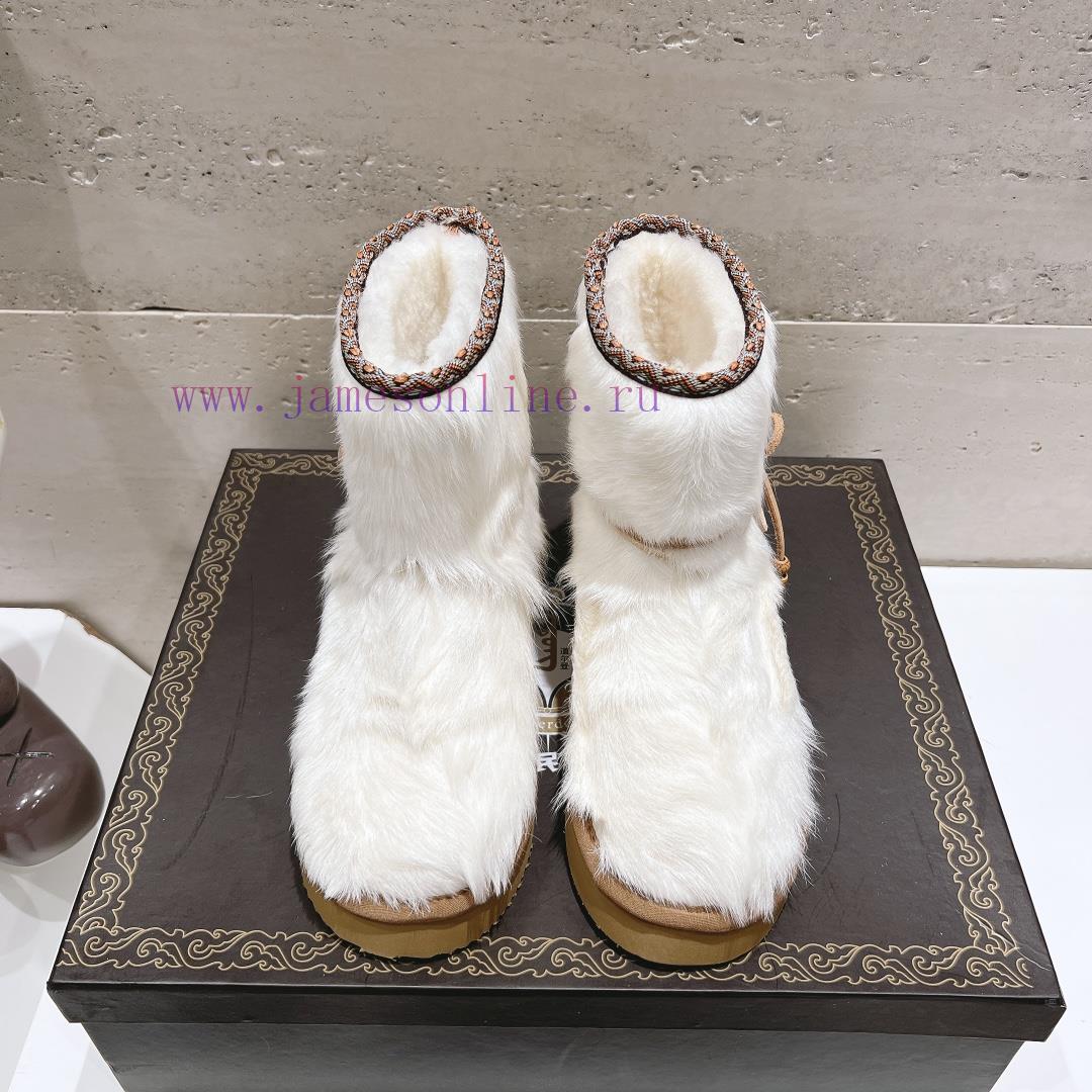 Top tier2023 winter new fur integrated snow boots, thickened snow boots for women, Australiadhztm58d - Image 2