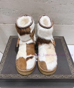 Top tier2023 winter new fur integrated snow boots, thickened snow boots for women, Australiauxkf0frf
