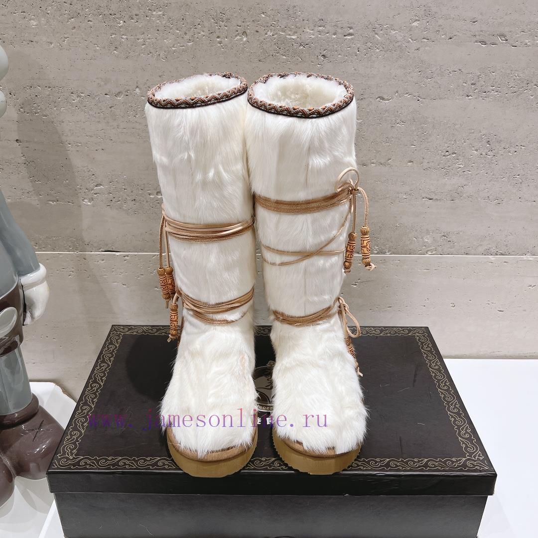 Top tier2023 winter new fur integrated snow boots, thickened snow boots for women, Australiaivob2yg3