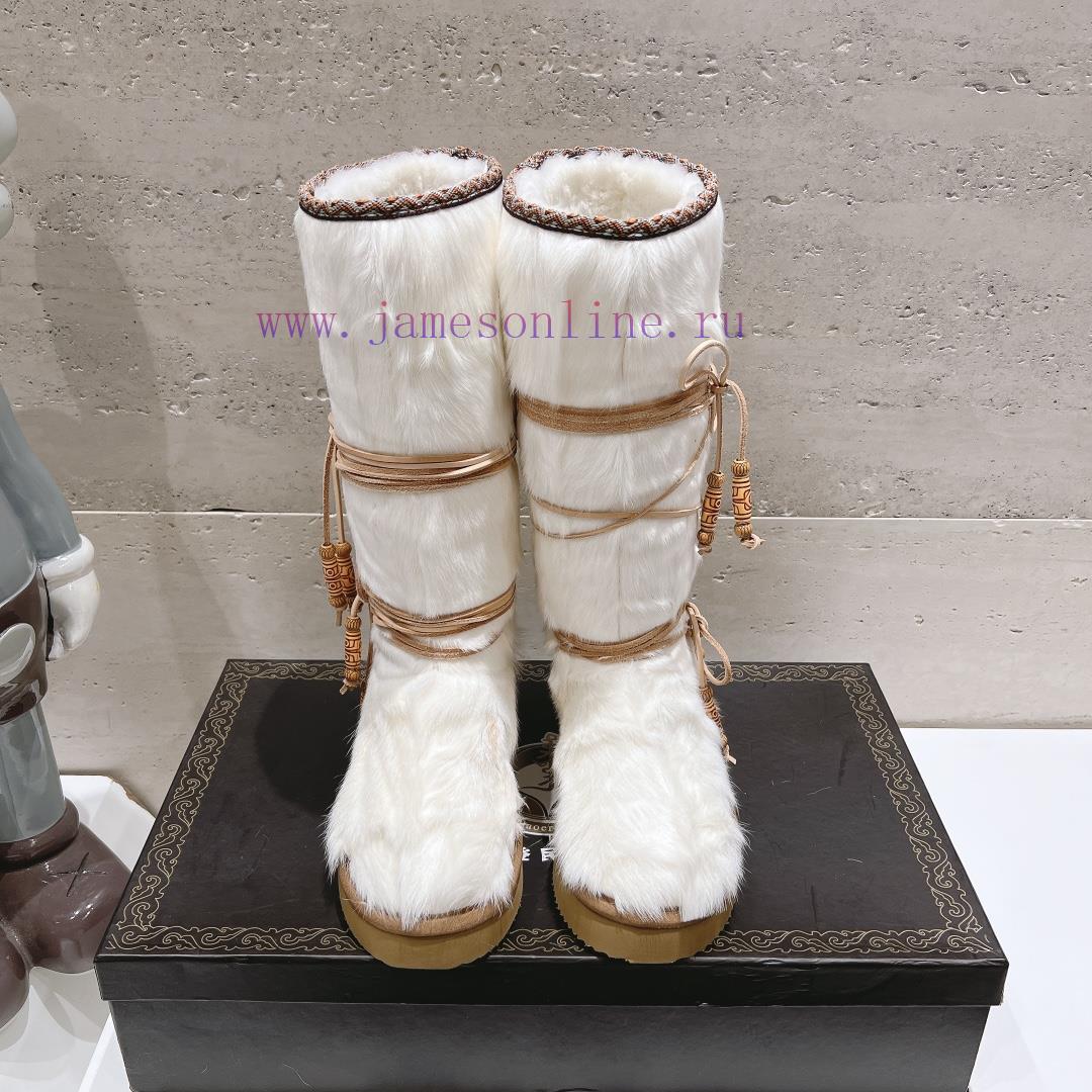 Top tier2023 winter new fur integrated snow boots, thickened snow boots for women, Australiaivob2yg3 - Image 2