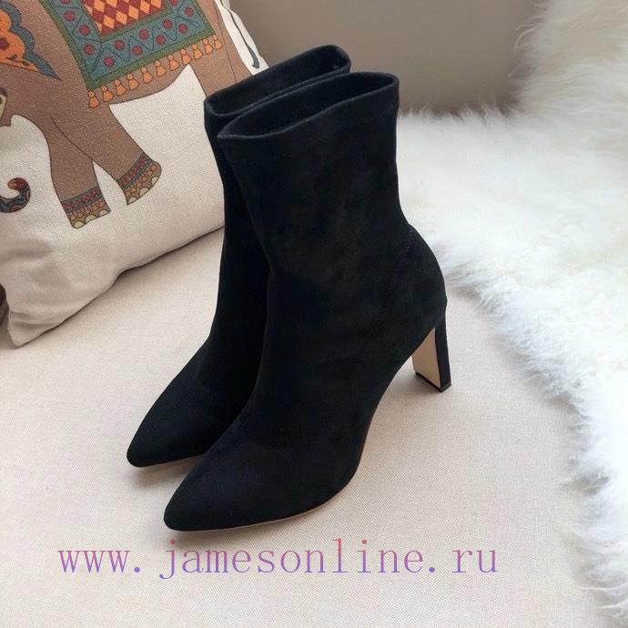 JIMMY CHOO elastic boots are made of high-quality fabric with silky double-sided velvet and d0x93vuw - Image 4