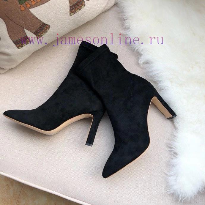 JIMMY CHOO elastic boots are made of high-quality fabric with silky double-sided velvet and d0x93vuw - Image 5