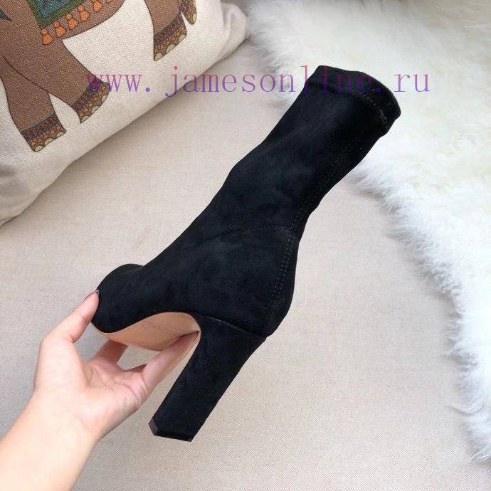 JIMMY CHOO elastic boots are made of high-quality fabric with silky double-sided velvet and d0x93vuw - Image 6