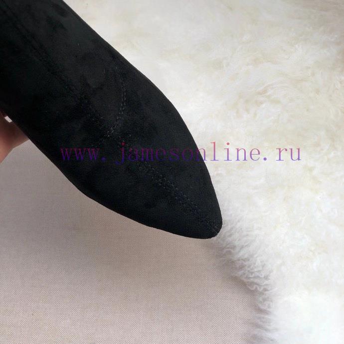 JIMMY CHOO elastic boots are made of high-quality fabric with silky double-sided velvet and d0x93vuw - Image 8