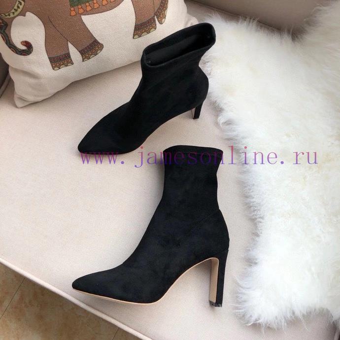 JIMMY CHOO elastic boots are made of high-quality fabric with silky double-sided velvet and d0x93vuw - Image 9