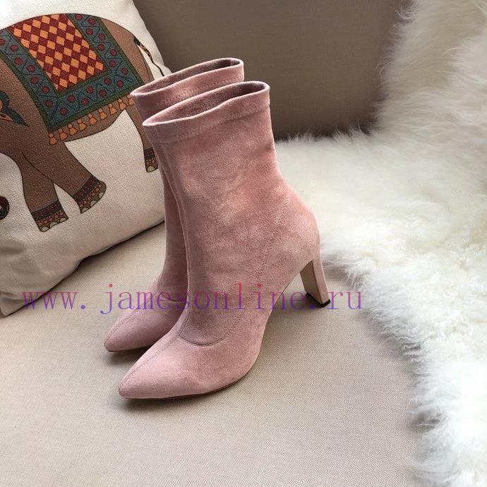 JIMMY CHOO elastic boots are made of high-quality fabric with silky double-sided velvet and 5x4uzw73 - Image 3