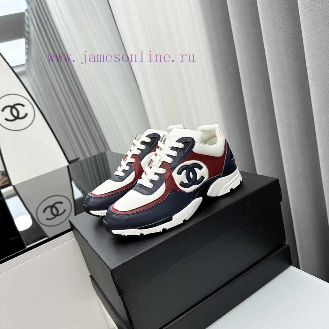 SCCHANEChanel thick soled panda sneakersChanel 2023 popular panda shoes with thick soled caskmm5e5rd - Image 2