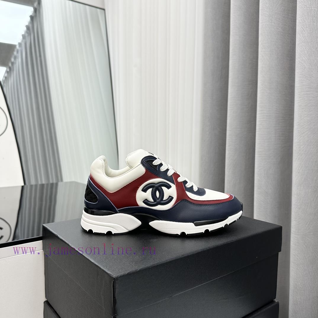 SCCHANEChanel thick soled panda sneakersChanel 2023 popular panda shoes with thick soled caskmm5e5rd - Image 3
