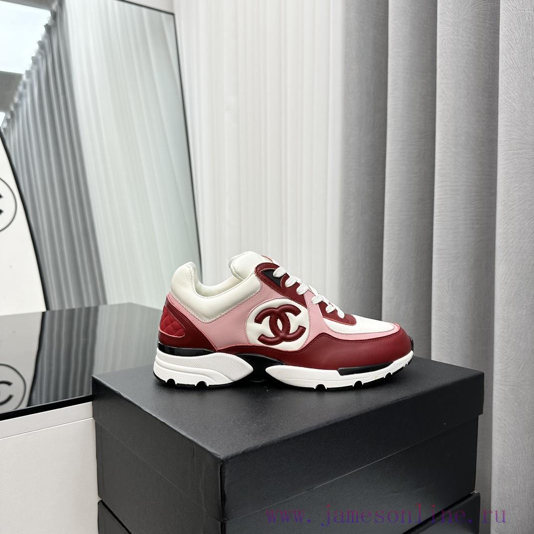 SCCHANEChanel thick soled panda sneakersChanel 2023 popular panda shoes with thick soled caslag2kr2j - Image 3