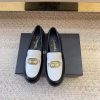 Chanel SS23 new loafer series double C-button flat bottomed loafersOriginal Last Set, Top Qut2d20mrz