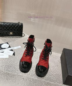 Spot sale𝐂𝐡 * 𝐧𝐞𝐥 23 Top selling productAuthentic gradeEmbroidered thick soled short boots wkxq9u1gq