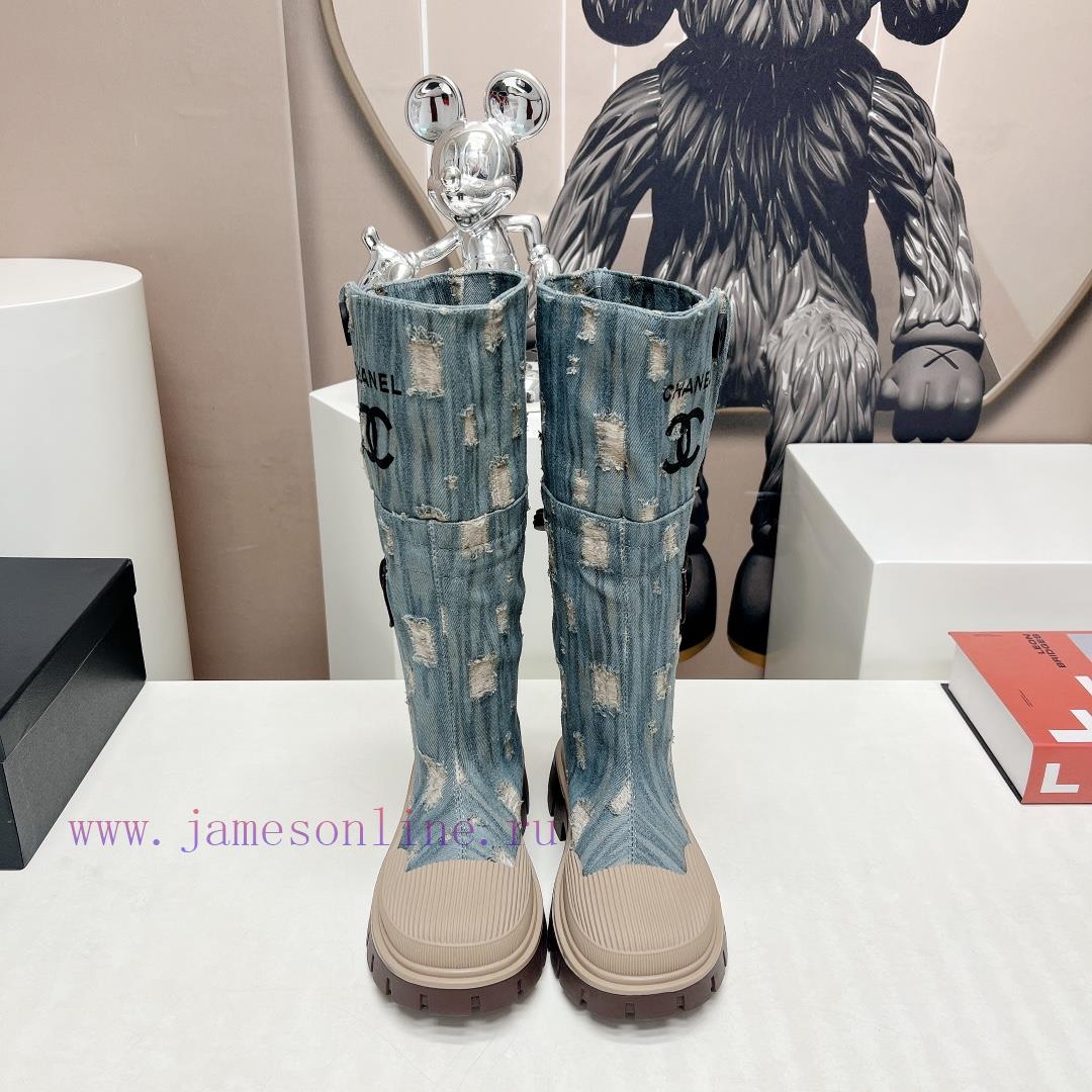 Top tierChanel Chanel 2023 vs Autumn/Winter New Boot CollectionRound toe thick soled bootsThqdjft6hn - Image 2