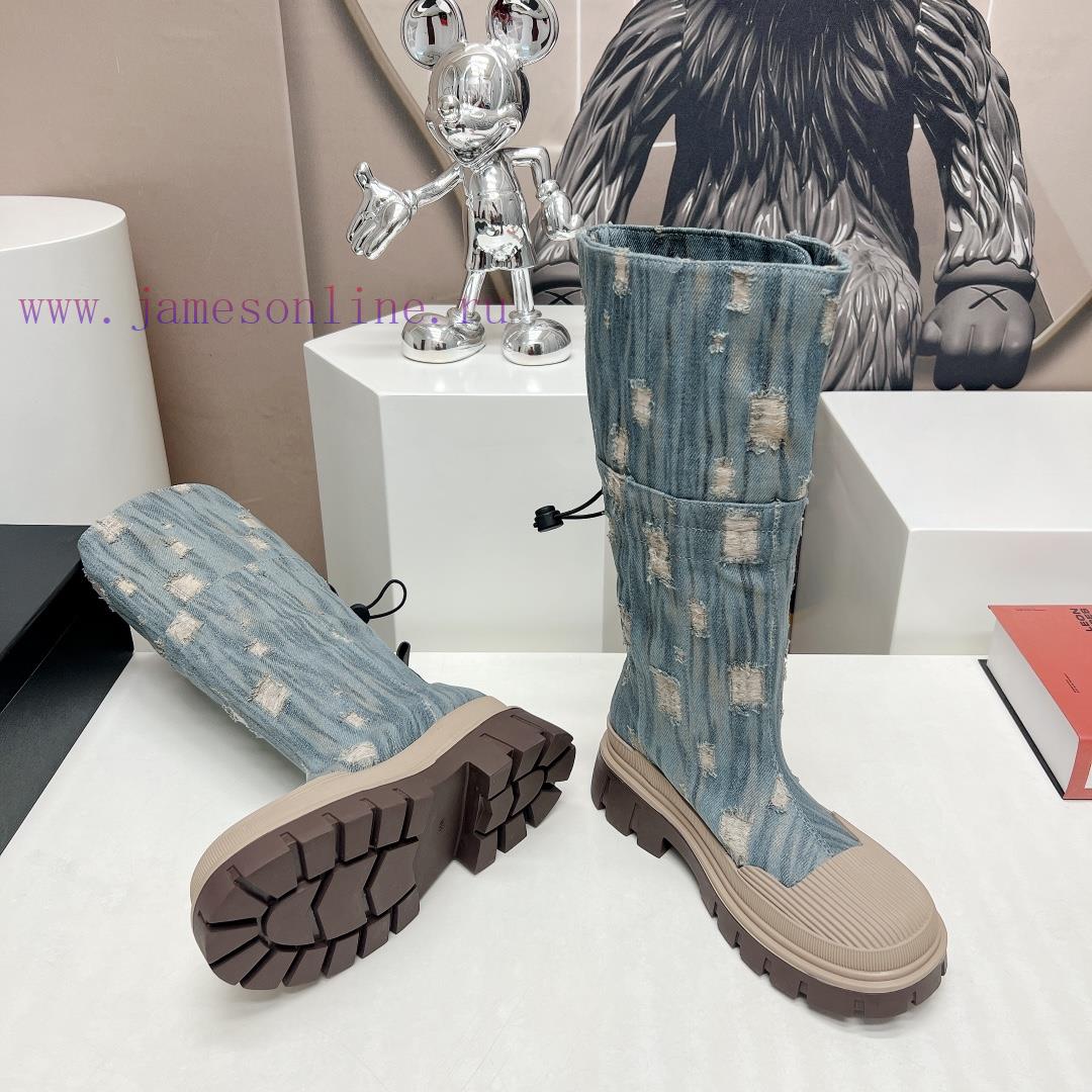 Top tierChanel Chanel 2023 vs Autumn/Winter New Boot CollectionRound toe thick soled bootsThqdjft6hn - Image 5