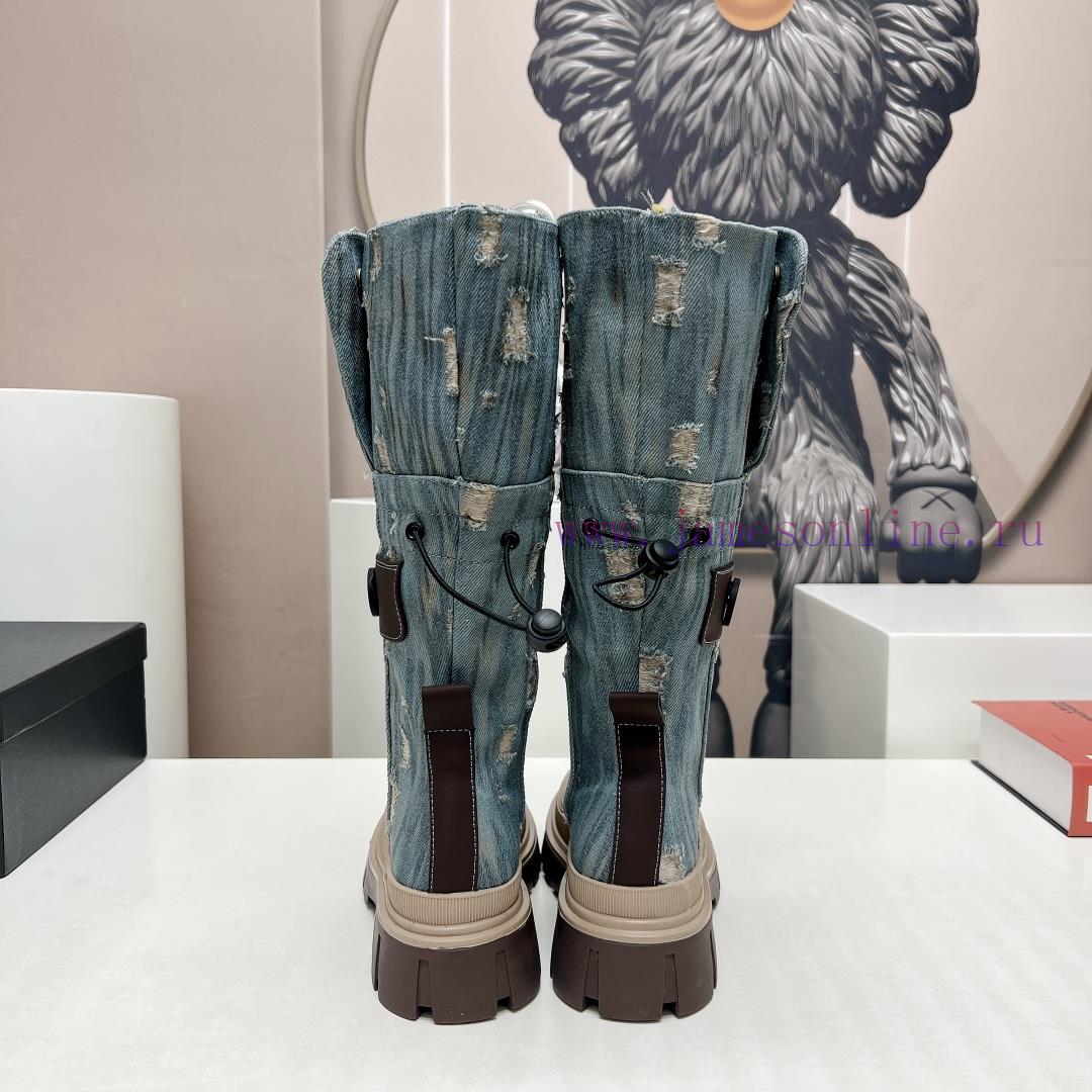 Top tierChanel Chanel 2023 vs Autumn/Winter New Boot CollectionRound toe thick soled bootsThqdjft6hn - Image 9