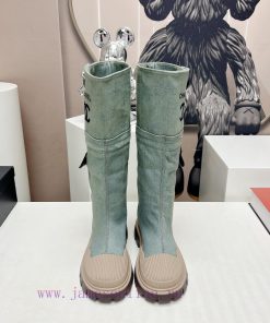 Top tierChanel Chanel 2023 vs Autumn/Winter New Boot CollectionRound toe thick soled bootsThi6dj7km9