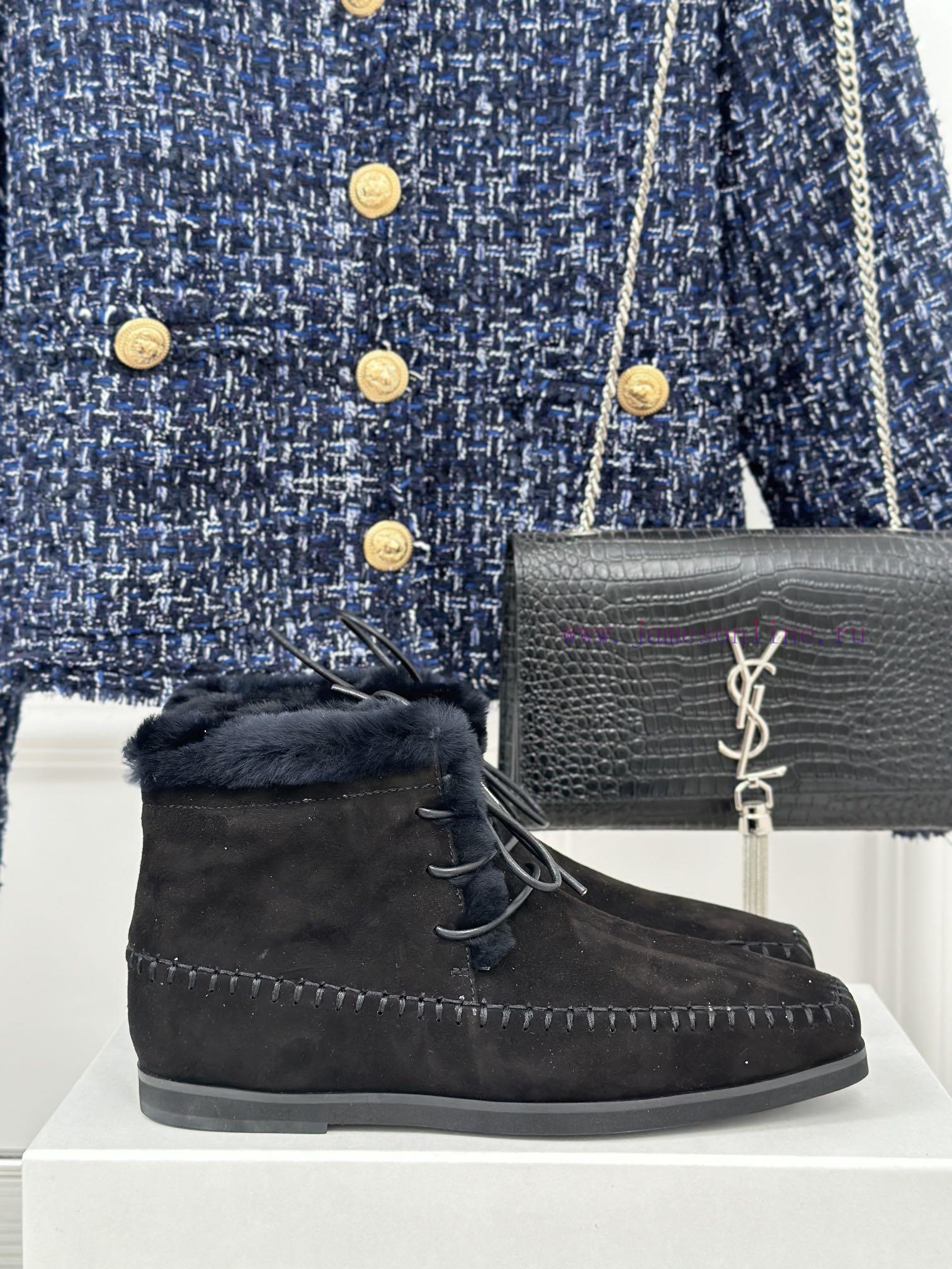 Toteme23ss Autumn/Winter New Product LaunchVintage wool bootsThe presentation is neat and perdxjw1zv - Image 2