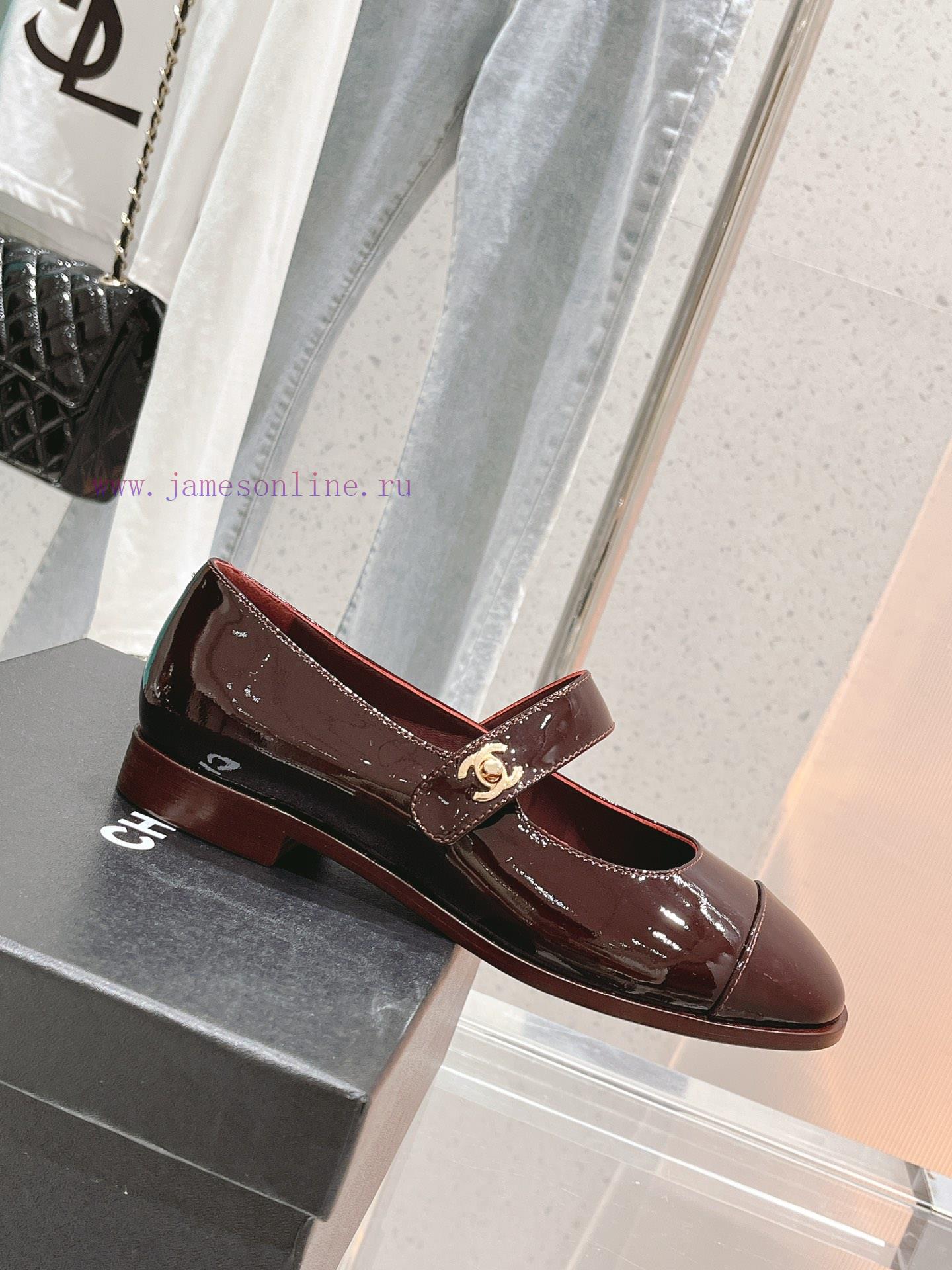 𝗖𝗛𝗔𝗡𝗘𝗟 New Color blocked Mary Single Shoe SeriesCute and lovely Mary Jane style, the originazija2uq4 - Image 2
