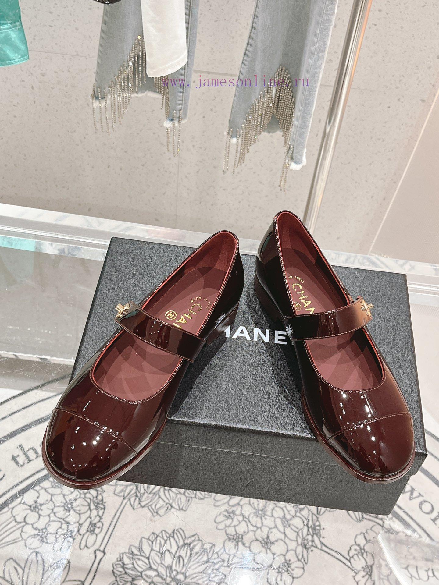 𝗖𝗛𝗔𝗡𝗘𝗟 New Color blocked Mary Single Shoe SeriesCute and lovely Mary Jane style, the originazija2uq4 - Image 4