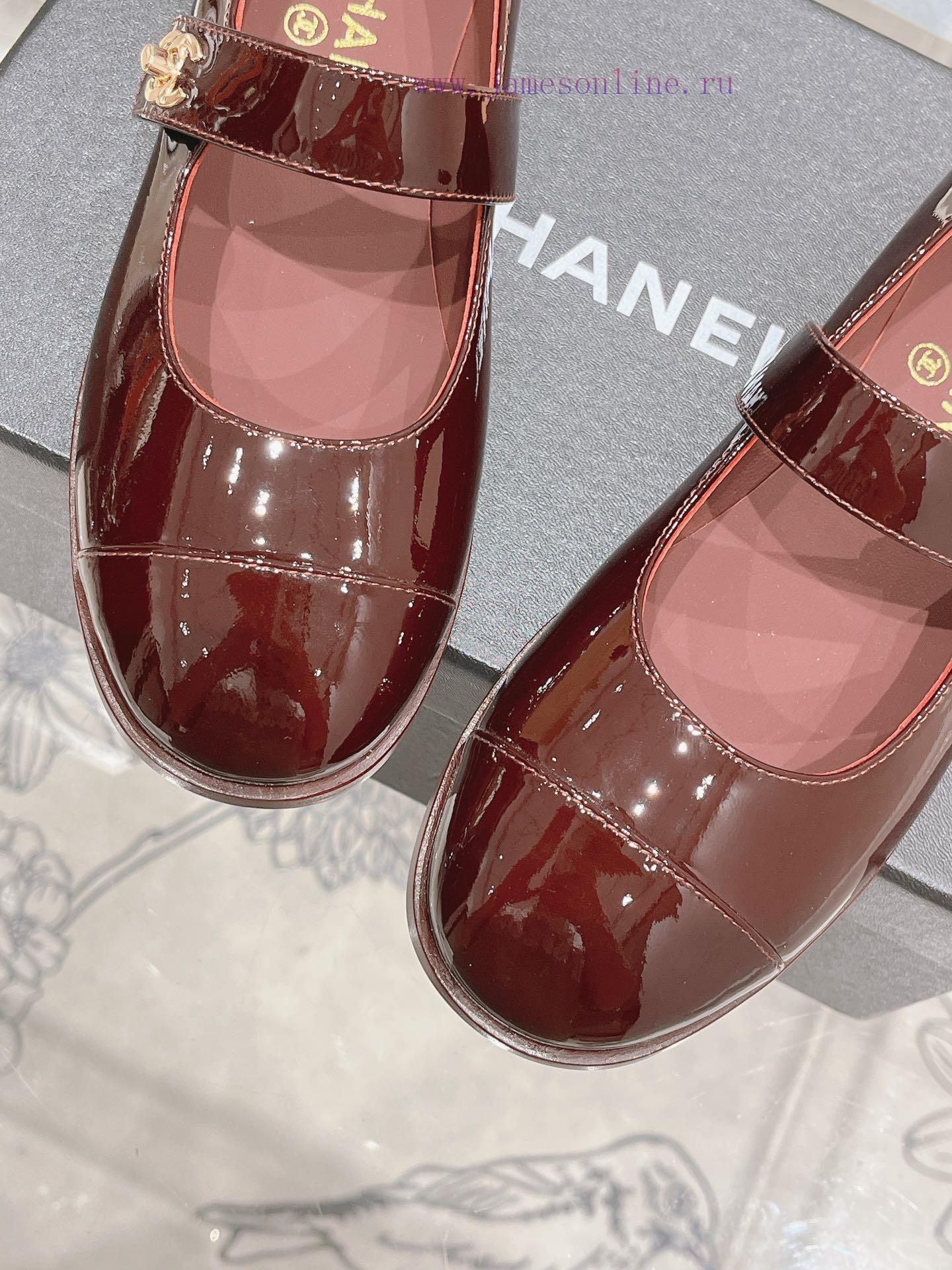𝗖𝗛𝗔𝗡𝗘𝗟 New Color blocked Mary Single Shoe SeriesCute and lovely Mary Jane style, the originazija2uq4 - Image 6