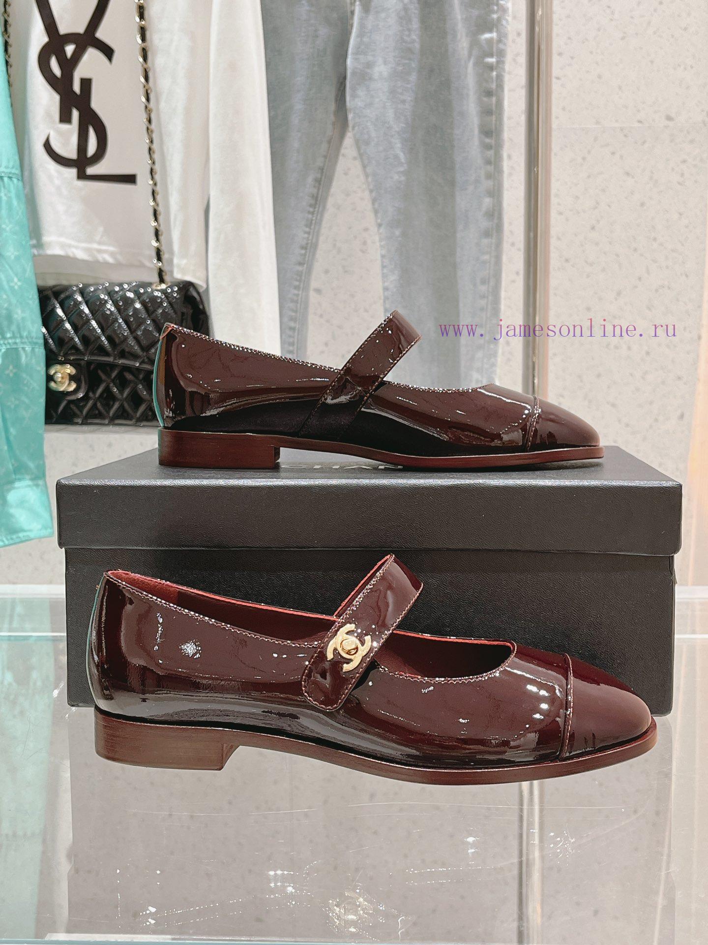 𝗖𝗛𝗔𝗡𝗘𝗟 New Color blocked Mary Single Shoe SeriesCute and lovely Mary Jane style, the originazija2uq4 - Image 7