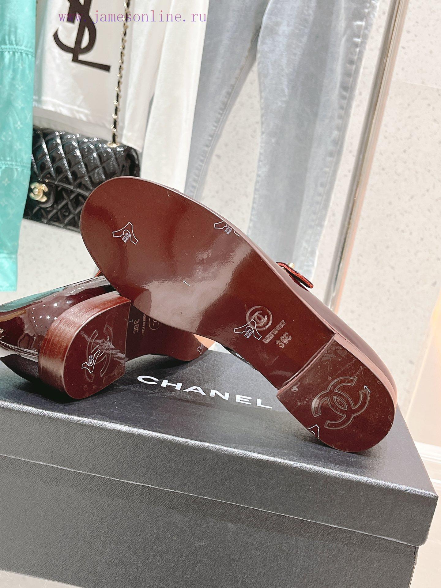 𝗖𝗛𝗔𝗡𝗘𝗟 New Color blocked Mary Single Shoe SeriesCute and lovely Mary Jane style, the originazija2uq4 - Image 10