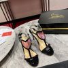 Heart shaped film sandals ︎ ️Showcasing feminine charm in Loubigirl, reinterpreting one of t2f2i5q4x