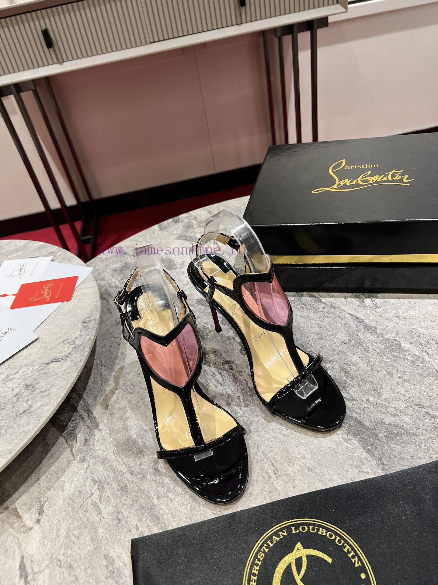 Heart shaped film sandals ︎ ️Showcasing feminine charm in Loubigirl, reinterpreting one of t2f2i5q4x - Image 2