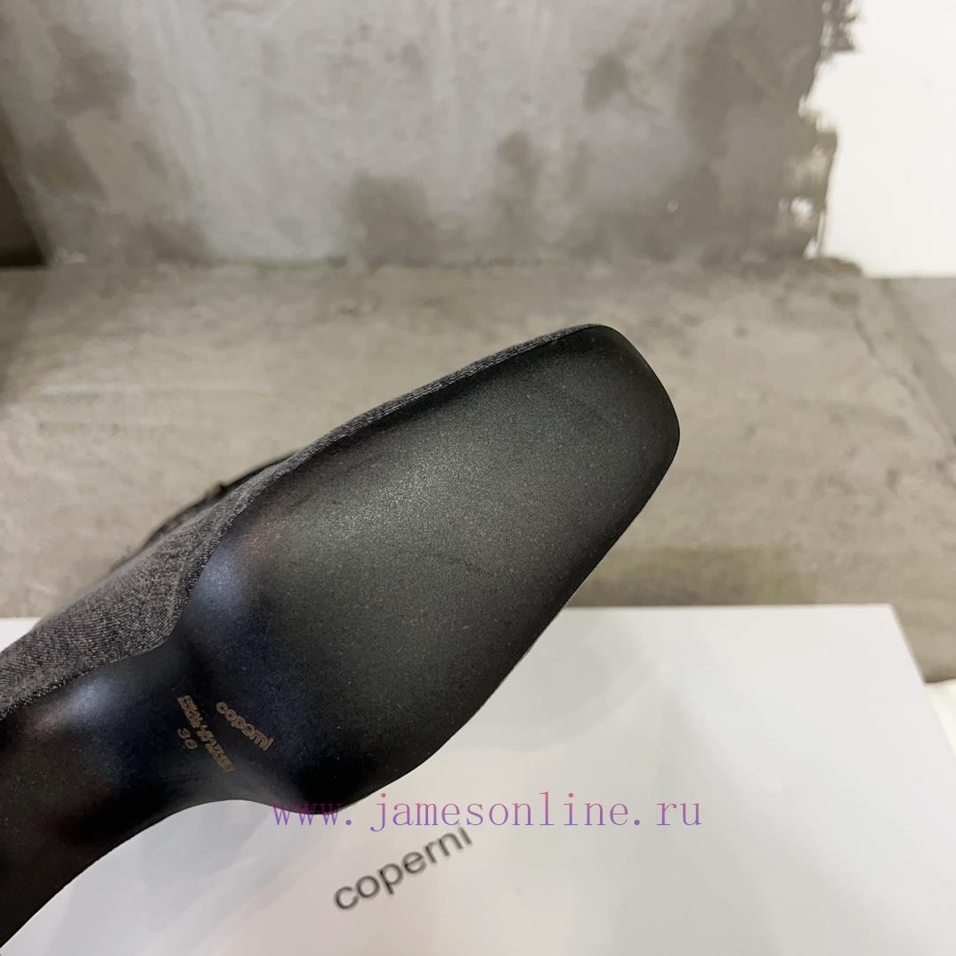 Coperni 23ss autumn and winter new horn boots with a unique heel design combined with a smalzpmfm2kq - Image 8