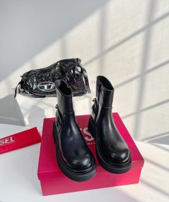 DIESEL 2023 Autumn/Winter Latest Ultra Simple Chain Short BootsThe exit rate is extremely hinshfcht0
