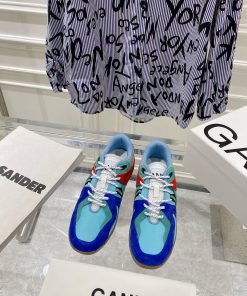 -- New Product Arrives -- GANNI Yang Mi's Same Style Color blocked Retro German Training Shoge1mtycg