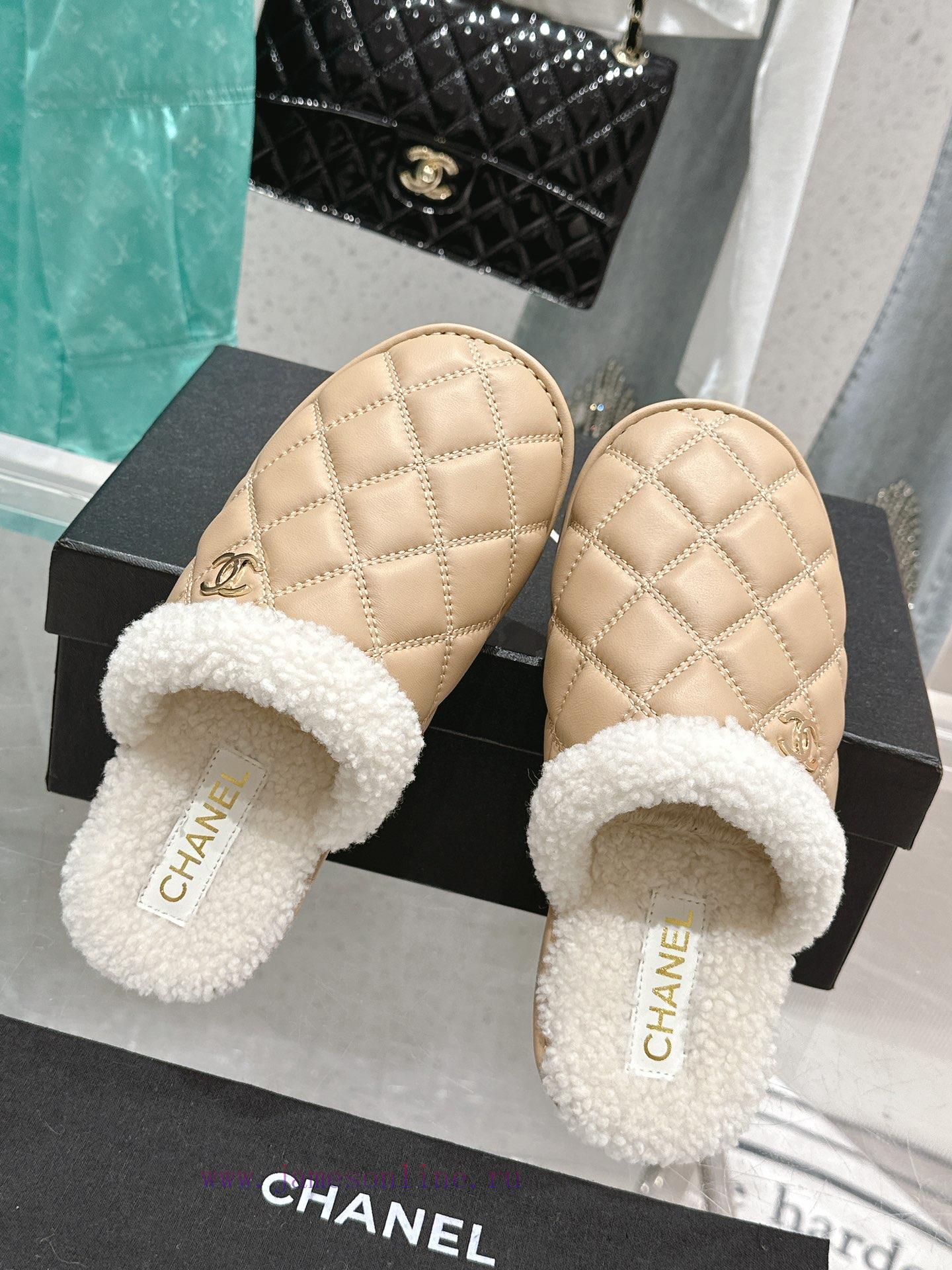 Chanel Baotou Teddy Hairy SlippersEvery autumn and winter, fur slippers are an essential ite4j1frvpx - Image 6
